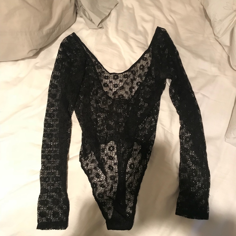 victorias secret mesh bodysuit